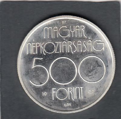 Beschrijving: 500 Forint S-OLYMPIC 88  WRESTLER